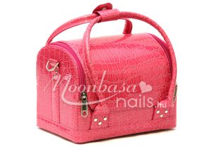 Mini Műkörmös táska 20 cm X 14 cm X 16 cm  Rózsaszín