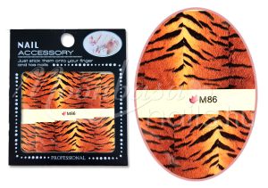 Tigris minta Akril hatású matrica  M86