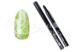 Zöld Blossom ink - Nail art brush ecset 1ml #12