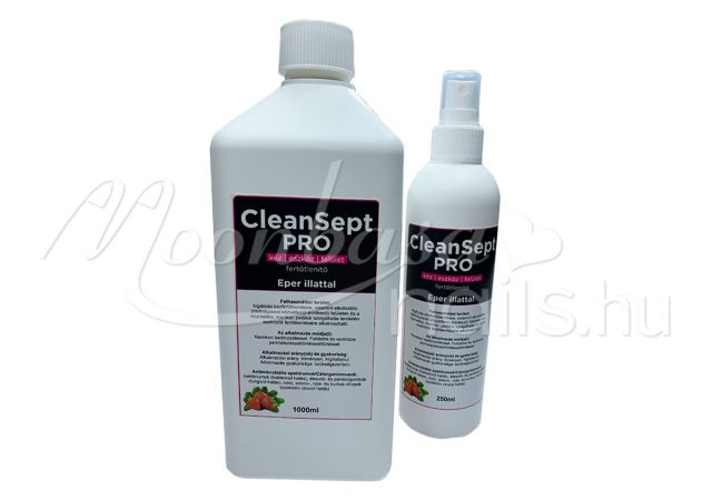 CleanSept Pro - Kéz-, eszköz- és felületfertőtlenítő 250ml  Eper illatú