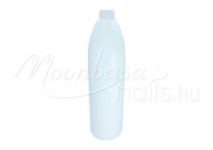 Fehér Hosszú műanyag flakon 1l 