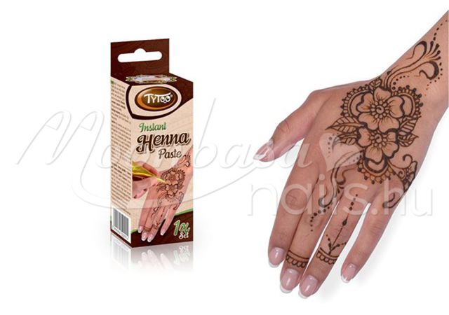 Instant Henna szett kéz és láb mintákkal  #500952 