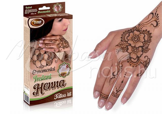 Instant ornamental Henna szett  #500907 