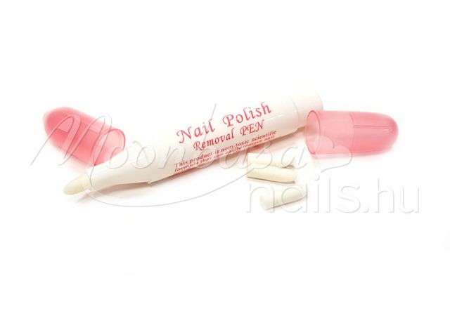 Lakkjavító ceruza 3db pótheggyel   Fehér pink véggel