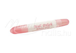 Fehér pink véggel Lakkjavító ceruza 3db pótheggyel  