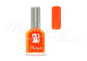 Narancs neon Moyra körömlakk 12ml #063