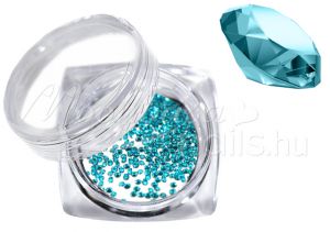Pixie kristály strasszkő 300db #21 Blue zircon