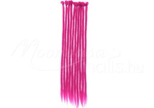 Pink Tincses rasztahaj 1 tincs 50cm/szál #010-pink