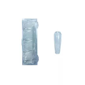 Nail tip box 200db #019-5 Átlátszó