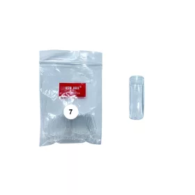 Műköröm tip 50db #014-7 Átlátszó