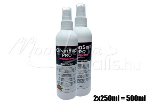 CleanSept Pro - Kéz- eszköz- és felületfertőtlenítő 2x250ml  Eper illatú