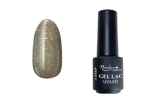 3step gel lac 4ml #225 Ceață cenușie sclipitoare