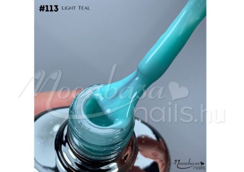 Ecsetes építő zselé 12ml #113 Light teal