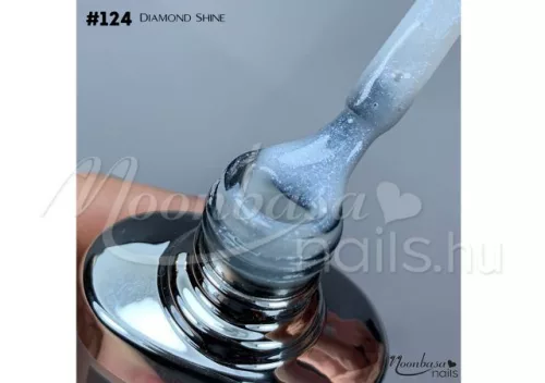 Ecsetes építő zselé 12ml #124 Diamond shine