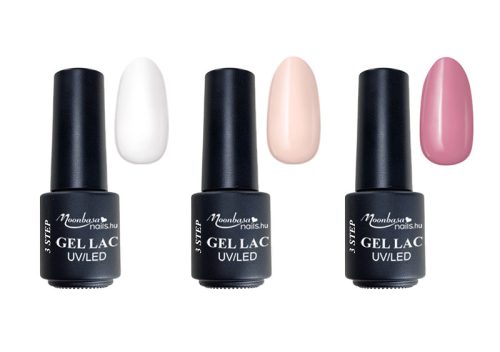 3step Francia gél lakk szett 3x4ml  