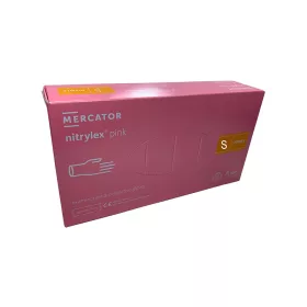 Nitril kesztyű 100db S méret  Pink