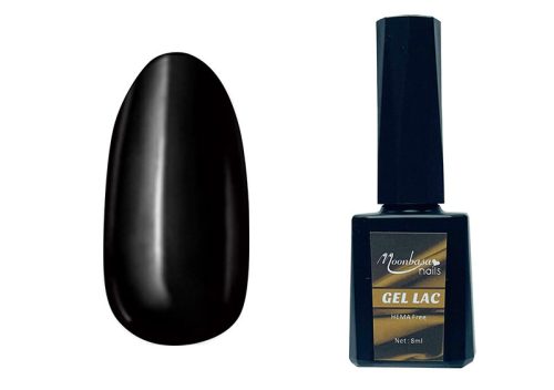 Gel lac fără Hema 8 ml #002 Negru