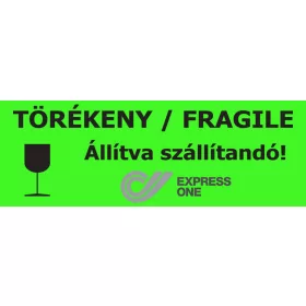 Törékeny cimke 1000 db/csomag  Zöld