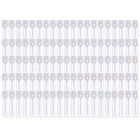 Illatmintás üveg 500db 1ml  átlátszó/fehér kupakkal