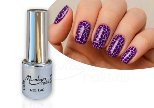 Lac gel crackle 4 ml #574 Ametist