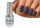Lac gel crackle 4 ml #575 Lună