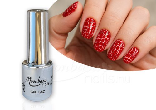 Lac gel crackle 4 ml #576 Roșu