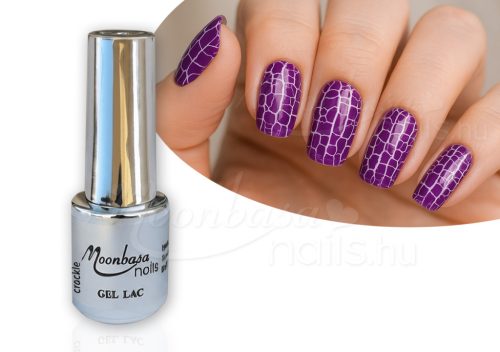 Lac gel Crackle 4 ml #578 Orhidee