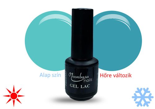 Lac gel termic 5 ml #412 Albastru-verde marin