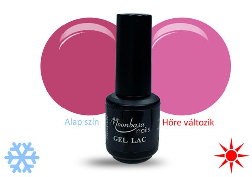 Lac gel termic 5 ml #421 Roșu intens-fucsia