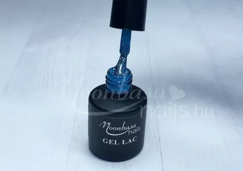 Géllakk 6ml #286 Csillámos türkiz