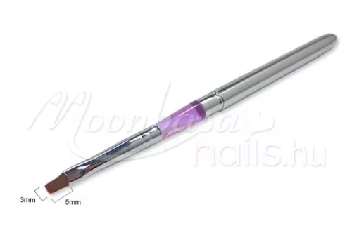 Fém zselé ecset lapos  Z010-2 