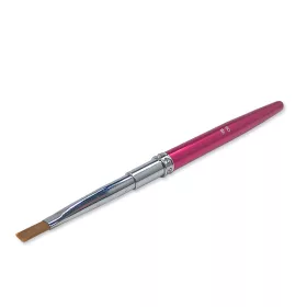 Strasszköves zselé ecset lapos  Z006-8 Sötét rózsaszín