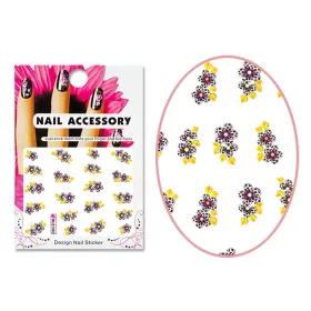 Akril hatású matrica  BLE-1062 Virág