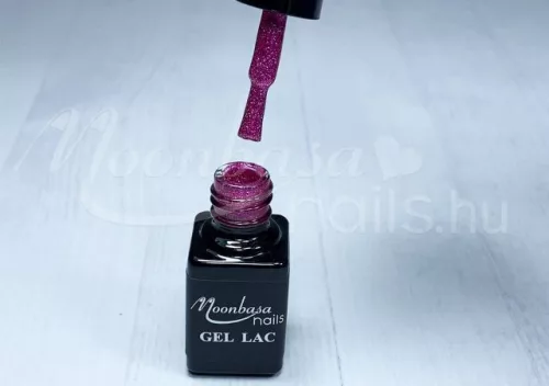 One step géllakk 5ml #141 Csillámos, sötét Perkin-lila