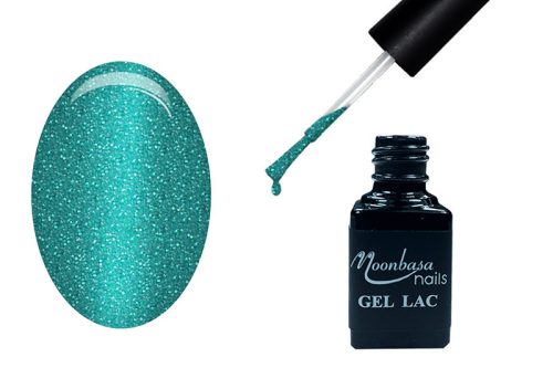 Gel lac One Step 5ml #152 Verde turcoaz sidefat  