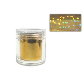 Transzferfólia  #23 Arany csillagok