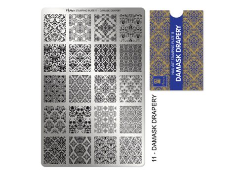 Nyomdalemez - Moyra  #11 Damask Drapery
