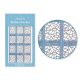 Körömdíszítő sablon  JV206D Diamond