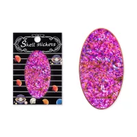 Kagyló hatású matrica