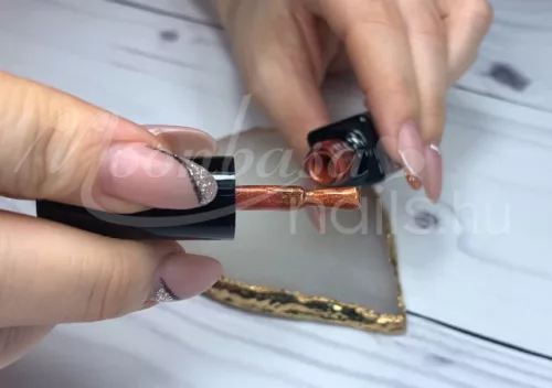 Tiger eye géllakk 5ml #804 réz