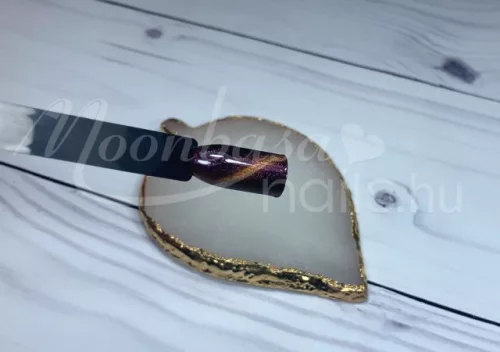 Tiger eye géllakk 5ml #807 padlizsán lila