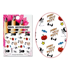 Akril hatású matrica  BLE-0917 happy halloween