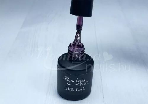 Géllakk 6ml #308 Glitteres chrome ezüst