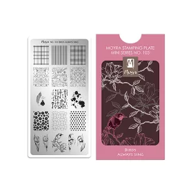 Mini nyomdalemez  #103 Birds Always Sing