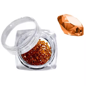 Pixie kristály strasszkő 300db #25 Charamell