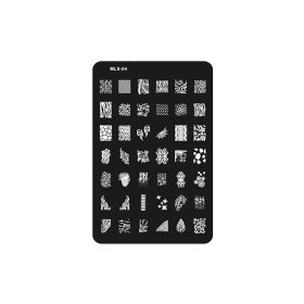 Körömnyomda lemez 9 5x145cm MLS-04 