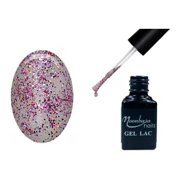 One step géllakk 5ml #252 Rózsaszín csillámvarázs