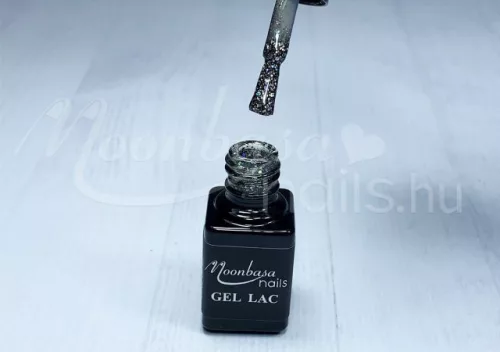 One step géllakk 5ml #261 Méregzöld szivárvány glitterrel