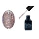 One step géllakk 5ml #263 Sötét szivárvány fedő glitter