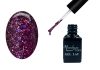 One step géllakk 5ml #265 Sötétlila szivárvány glitterrel